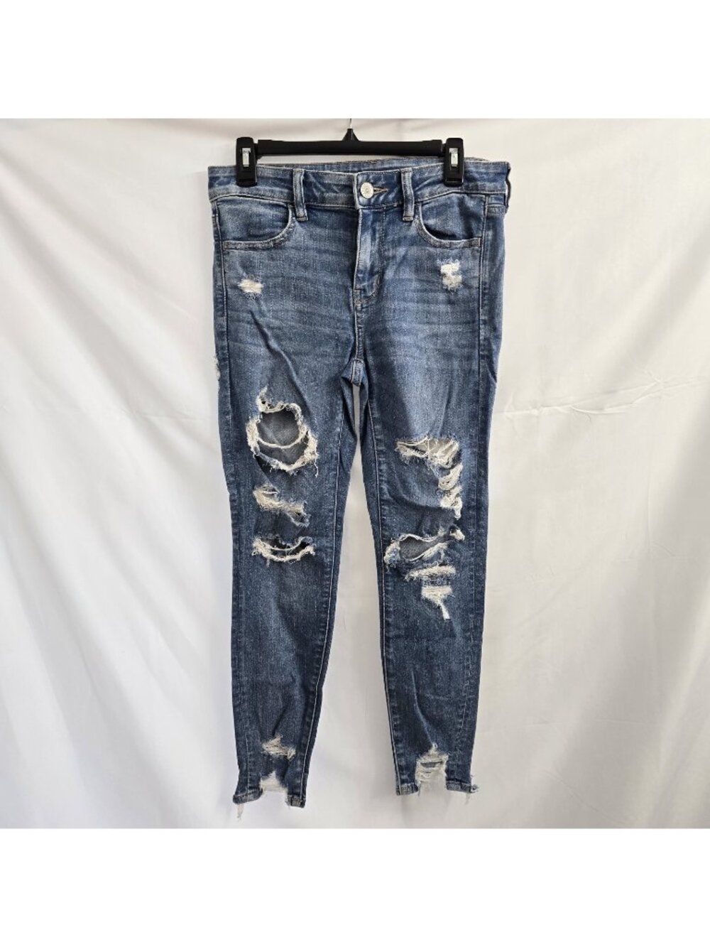 American Eagle Next Level Stretch Hi Rise Jegging Denim Women's Size 4 Short